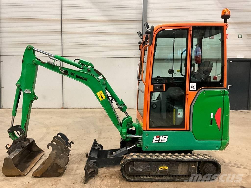 Bobcat E 19 Minigravemaskiner