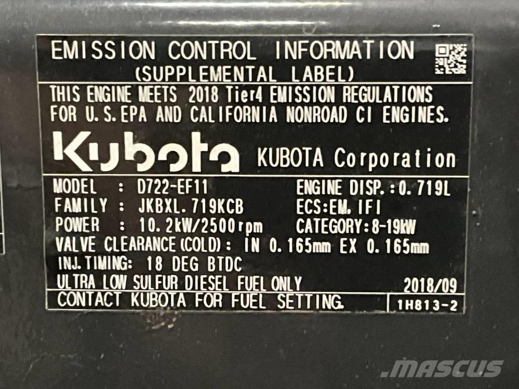 Bobcat E 19 Minigravemaskiner