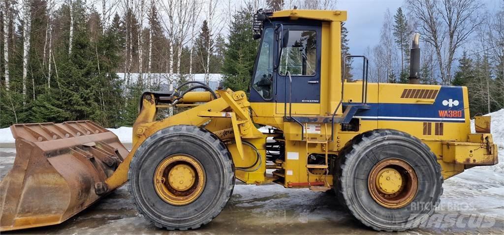 Komatsu WA380 Læssemaskiner på hjul