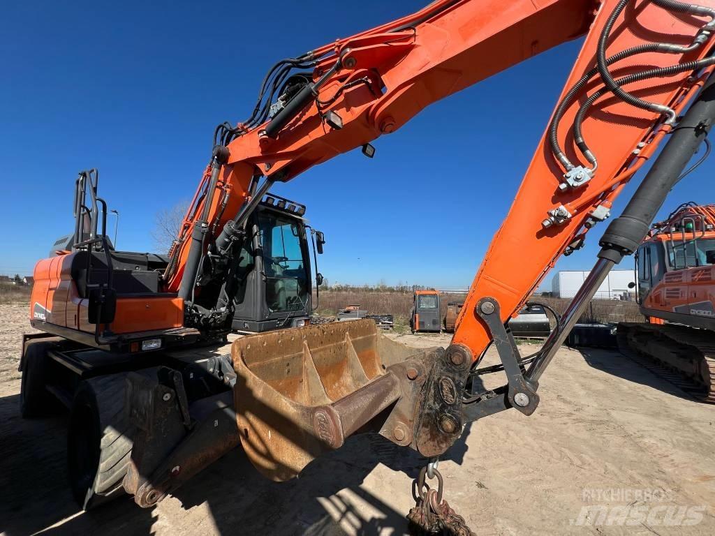 Doosan DX140W-5 Gravemaskiner på hjul