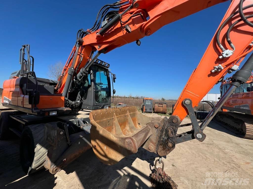 Doosan DX140W-5 Gravemaskiner på hjul