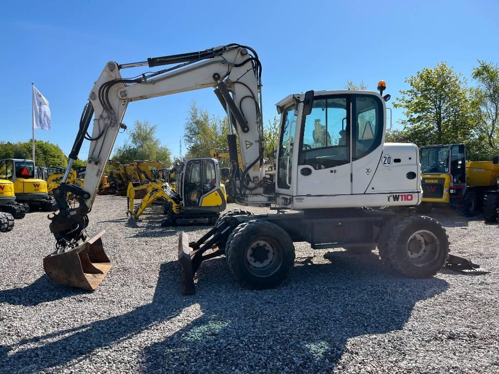 Terex TW 110 Gravemaskiner på hjul