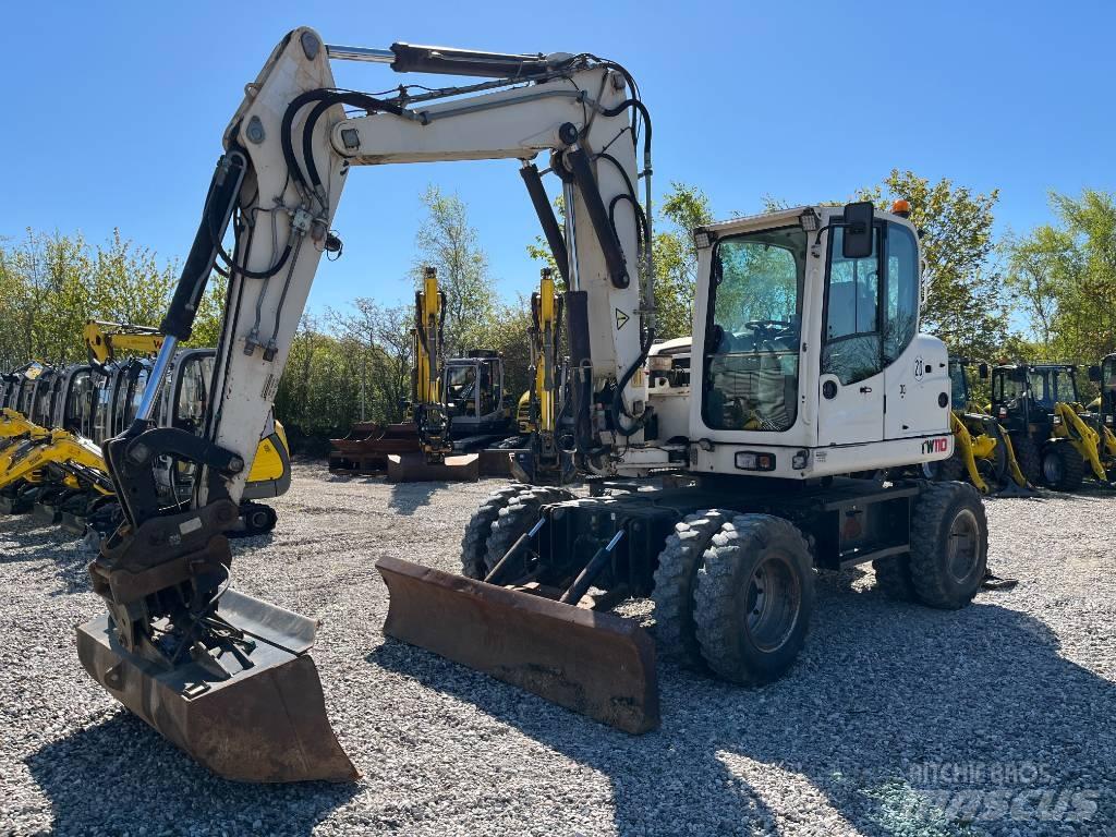 Terex TW 110 Gravemaskiner på hjul