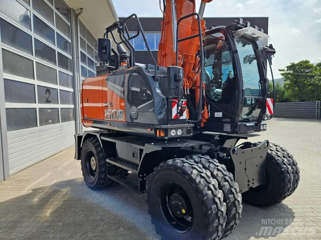 Hitachi ZX150W-7 Gravemaskiner på hjul