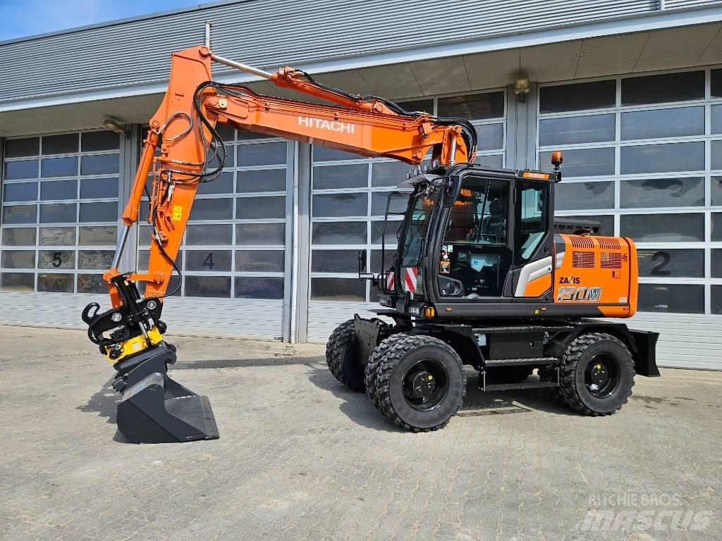 Hitachi ZX150W-7 Gravemaskiner på hjul
