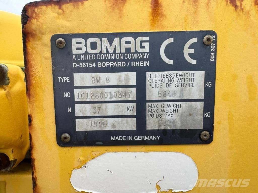 Bomag BW 6 Tvilling tromle