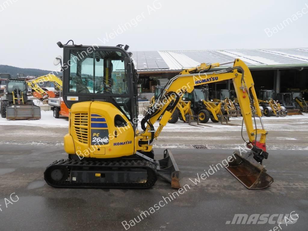 Komatsu PC 26 MR-5 Minigravemaskiner
