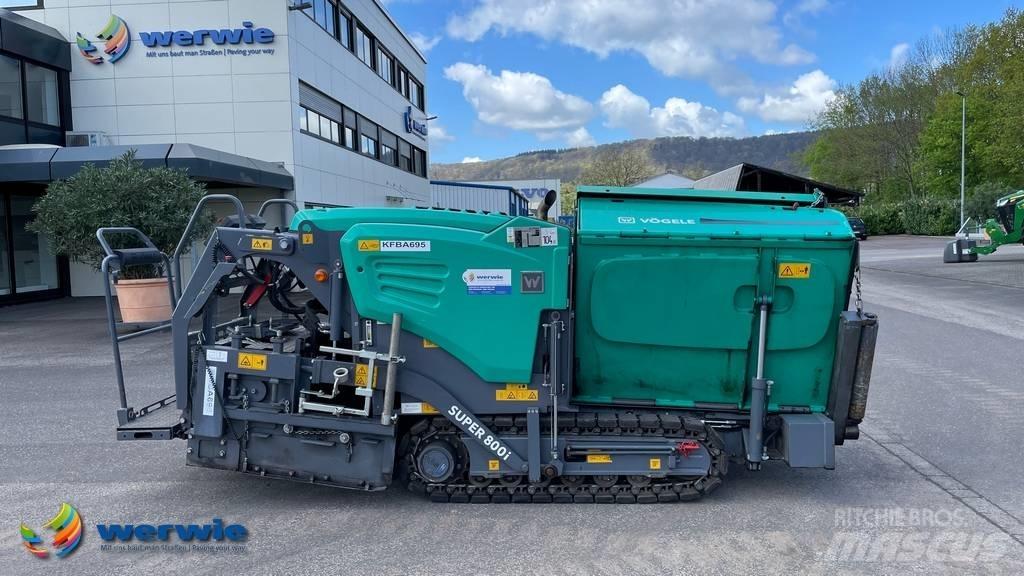 Vögele Super 800i Asfaltudlæggere