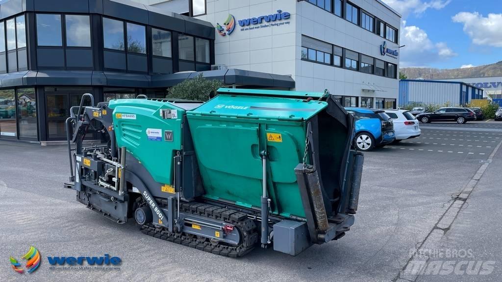 Vögele Super 800i Asfaltudlæggere