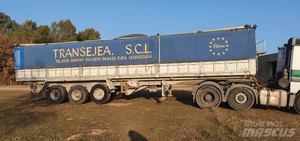 Lecitrailer D1317 Semi-trailer med Gardinsider