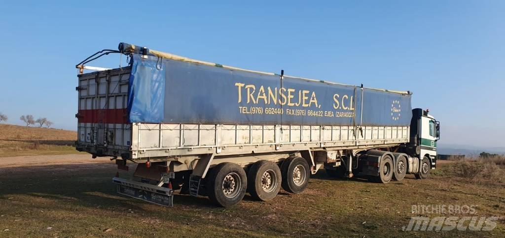 Lecitrailer D1317 Semi-trailer med Gardinsider