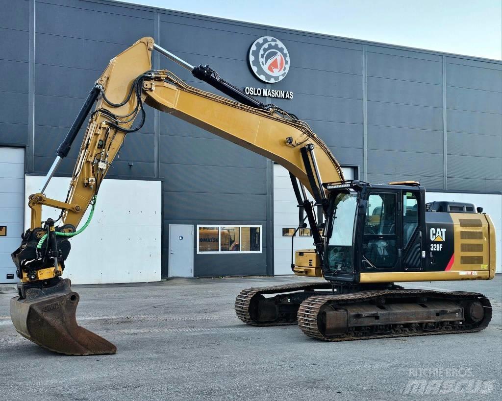 CAT 320 FL Gravemaskiner på larvebånd
