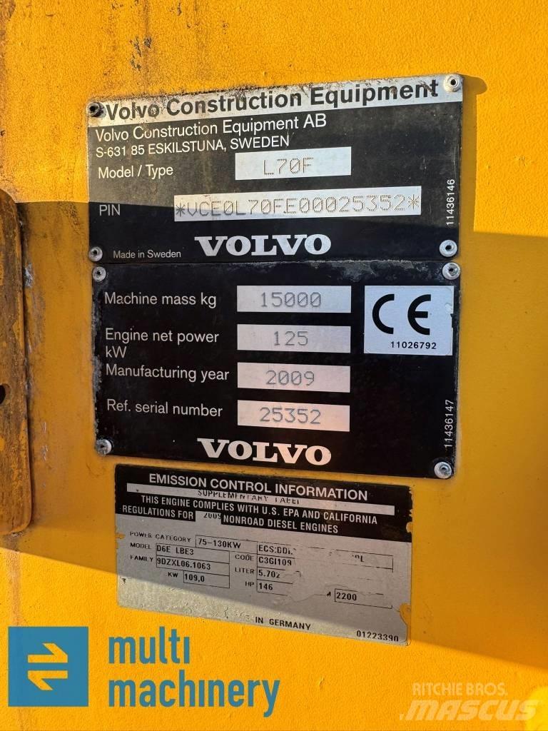Volvo L 70 F Læssemaskiner på hjul