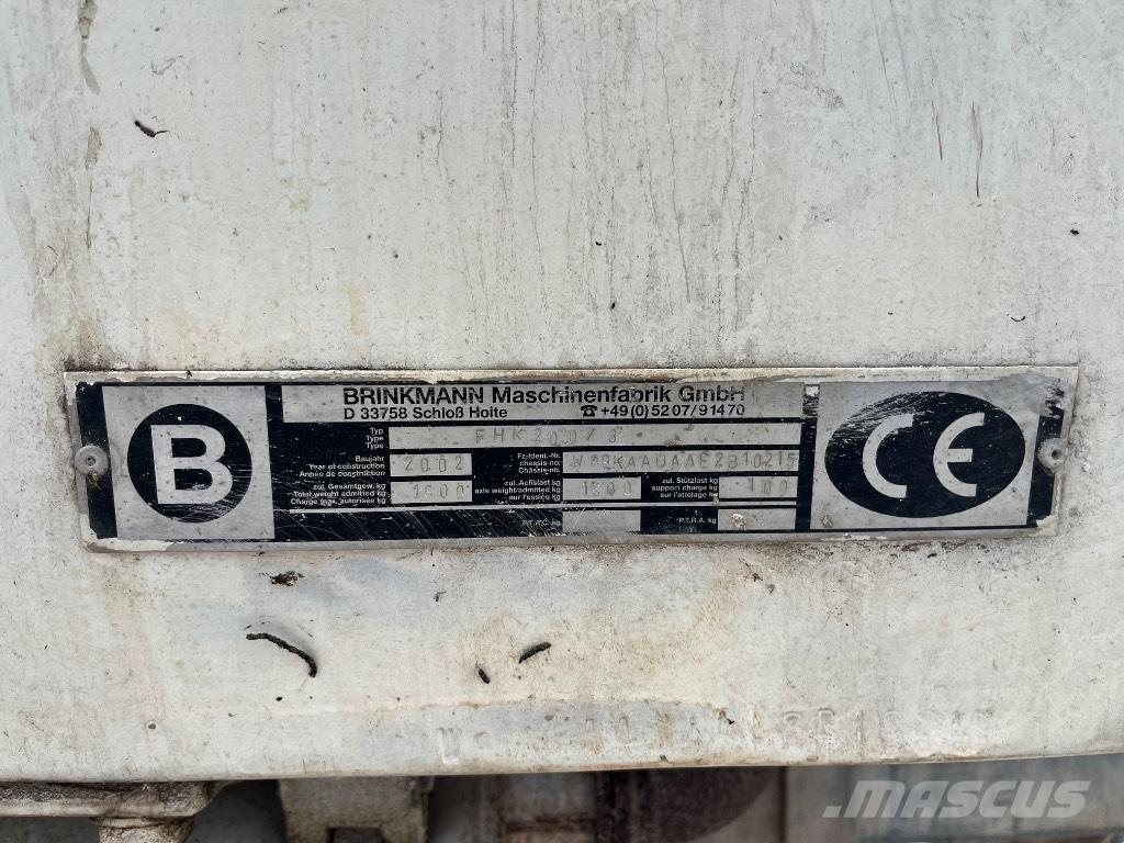 Brinkmann FHk 200/3 Afretningslagspumper