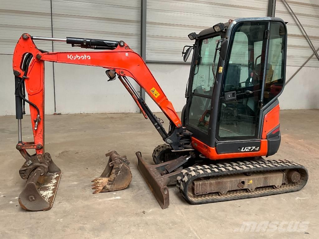 Kubota U 27-4 Minigravemaskiner