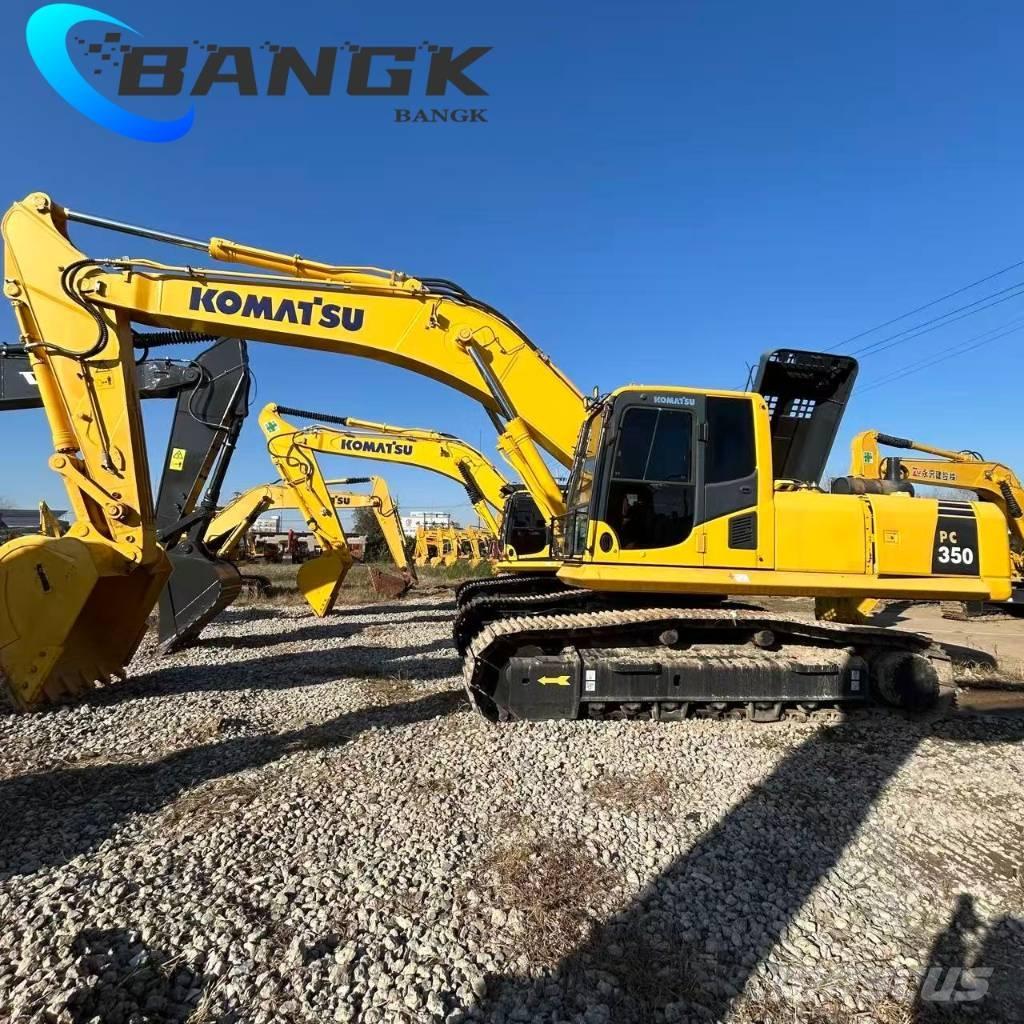 Komatsu 350 Gravemaskiner på larvebånd
