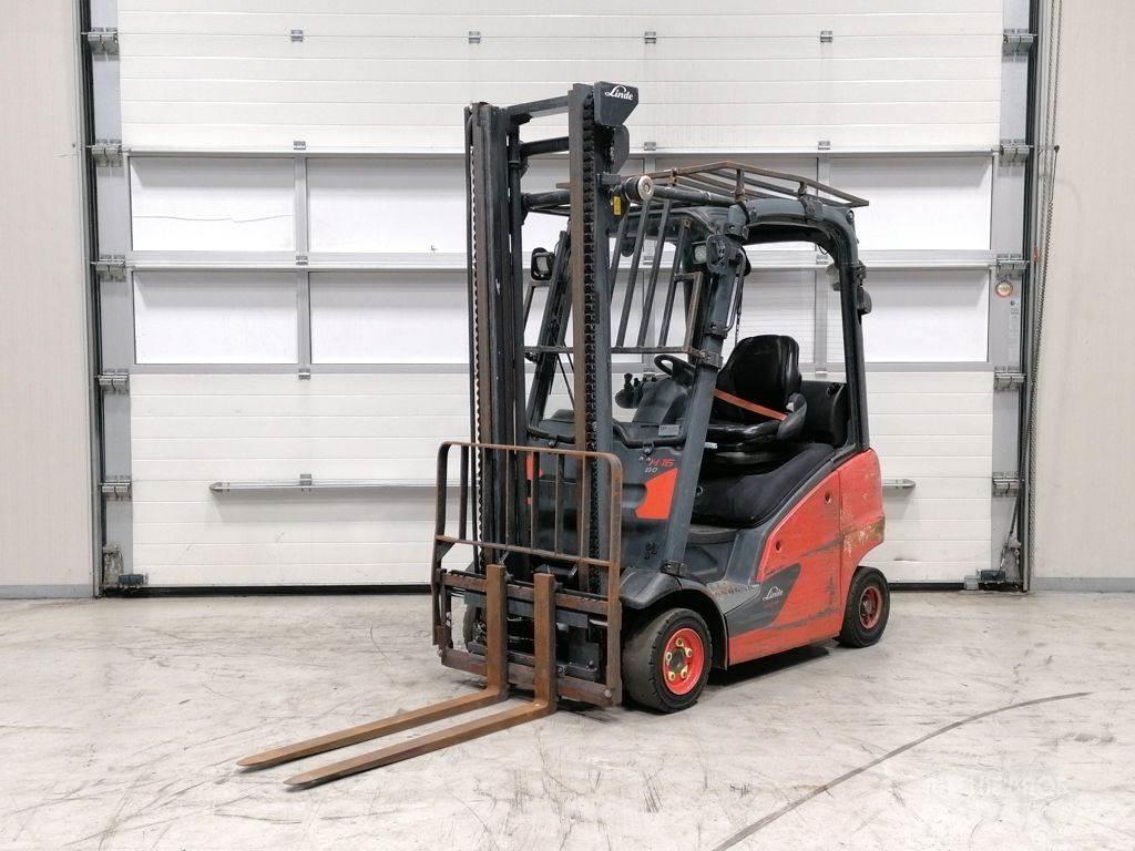 Linde H16D-01 Diesel gaffeltrucks