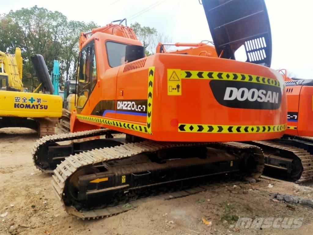 Doosan DH220LC-7 Gravemaskiner på larvebånd