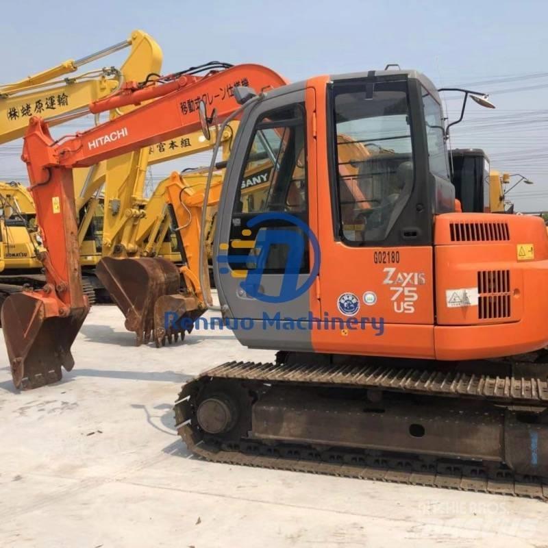 Hitachi ZX 75 US Gravemaskiner på larvebånd