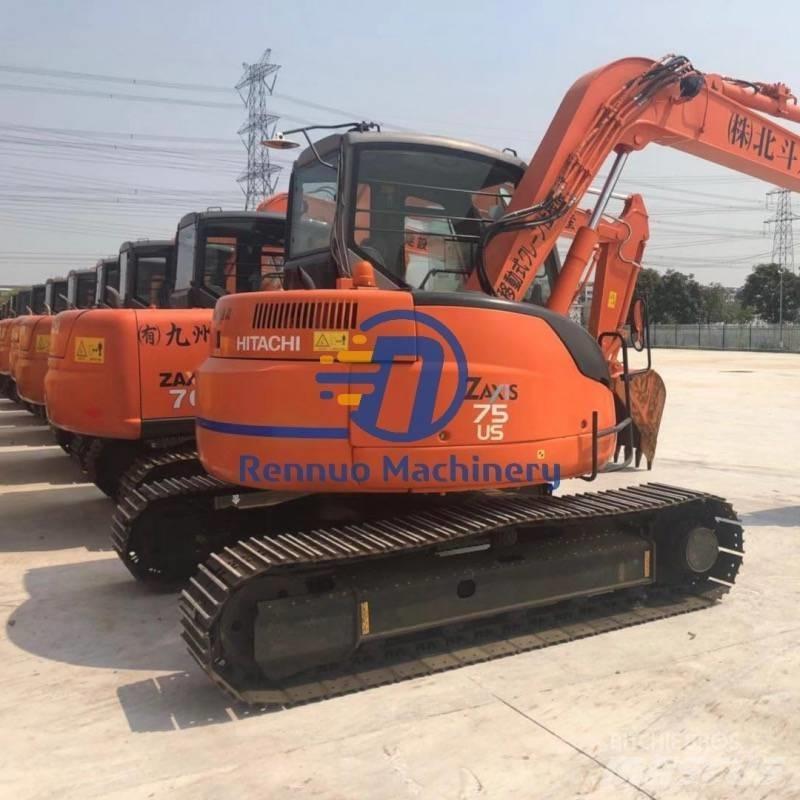 Hitachi ZX 75 US Gravemaskiner på larvebånd