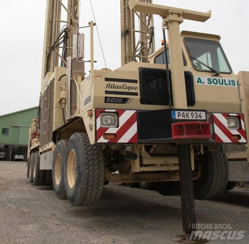 Atlas Copco RD 20 II Lastbilmonterede borerigge