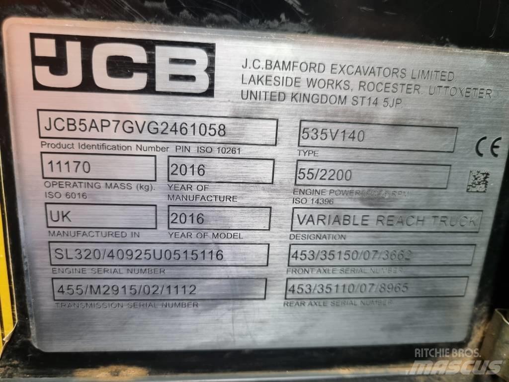 JCB 535-140 Hiviz Teleskoplæssere