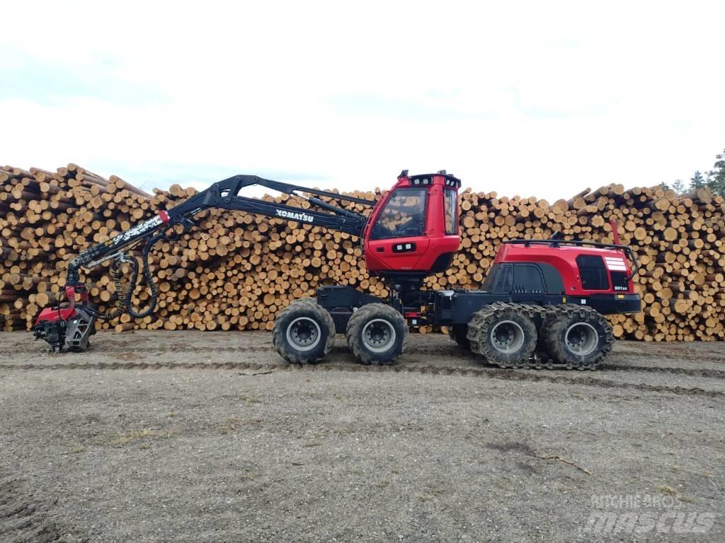 Komatsu 901 XC Skovningsmaskiner