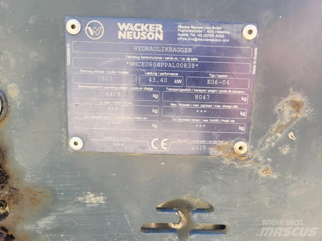 Neuson 75 Z 3 Midi-gravemaskiner 7t - 12t