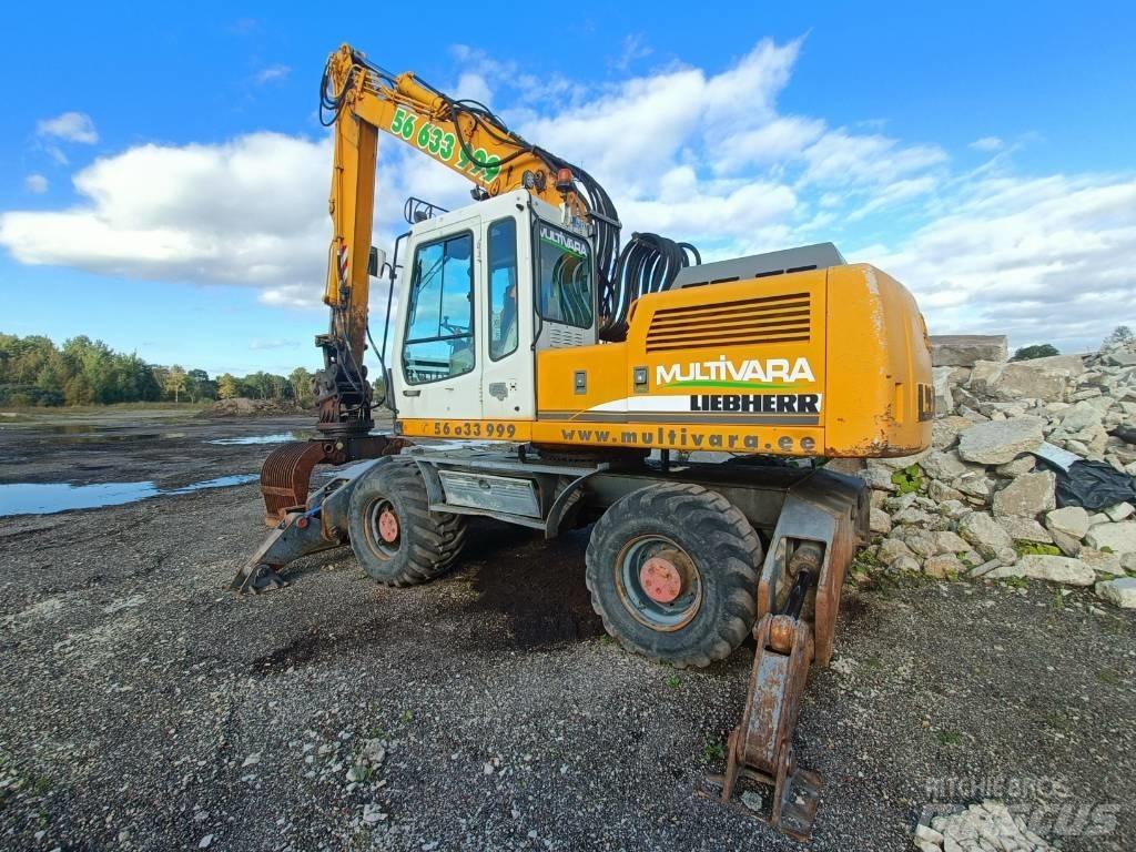 Liebherr A924 Gravemaskiner på hjul