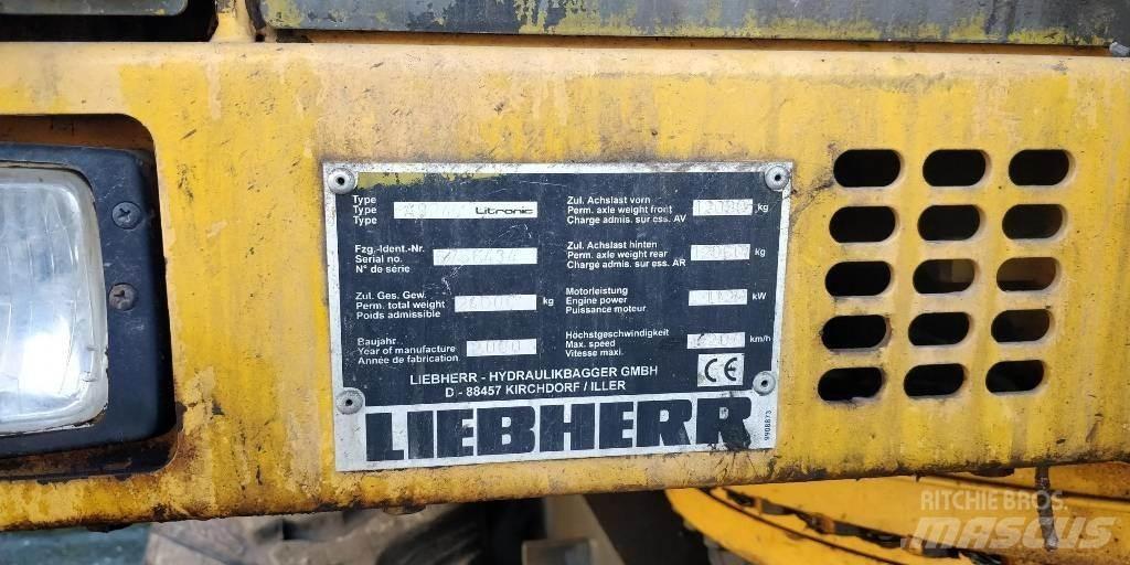 Liebherr A924 Gravemaskiner på hjul