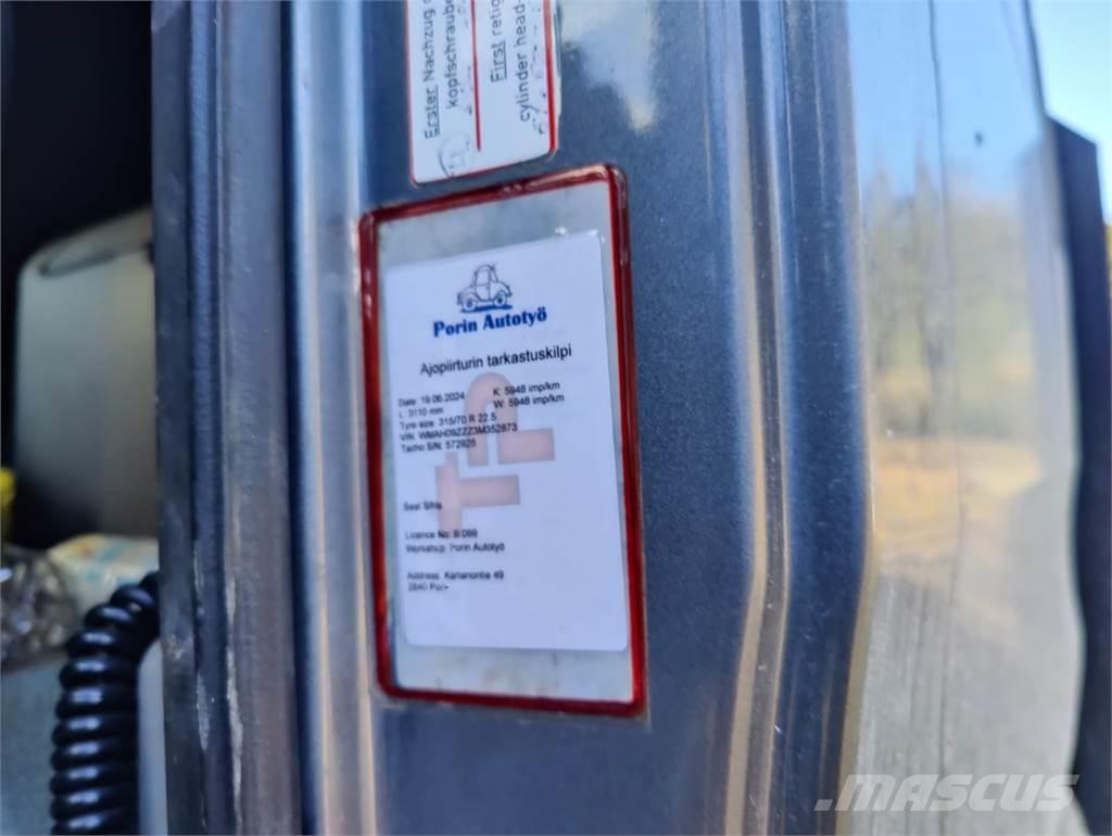 MAN TG-A 18.363 Lastbil med lad/Flatbed