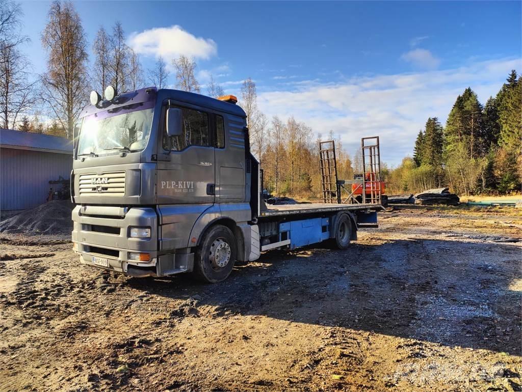 MAN TG-A 18.363 Lastbil med lad/Flatbed