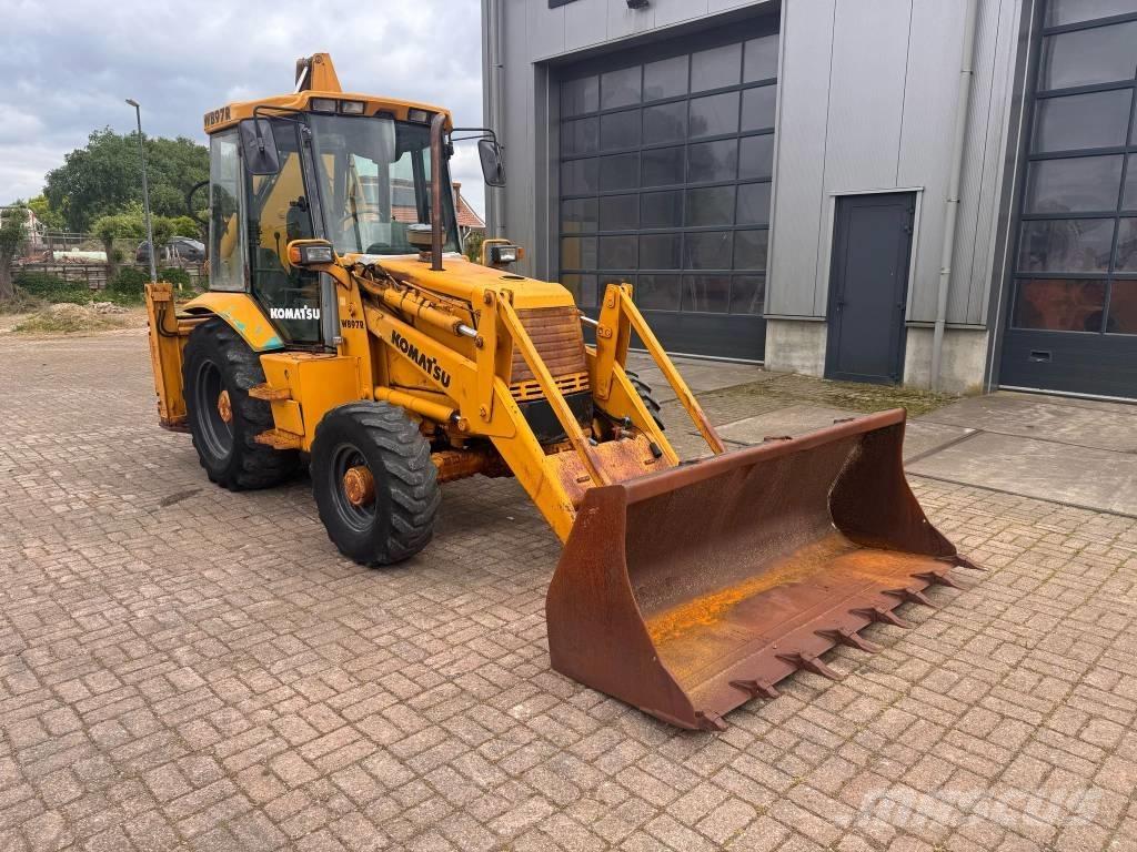 Komatsu WB 97 R-5EO Rendegravere