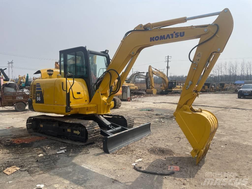 Komatsu PC56 Minigravemaskiner
