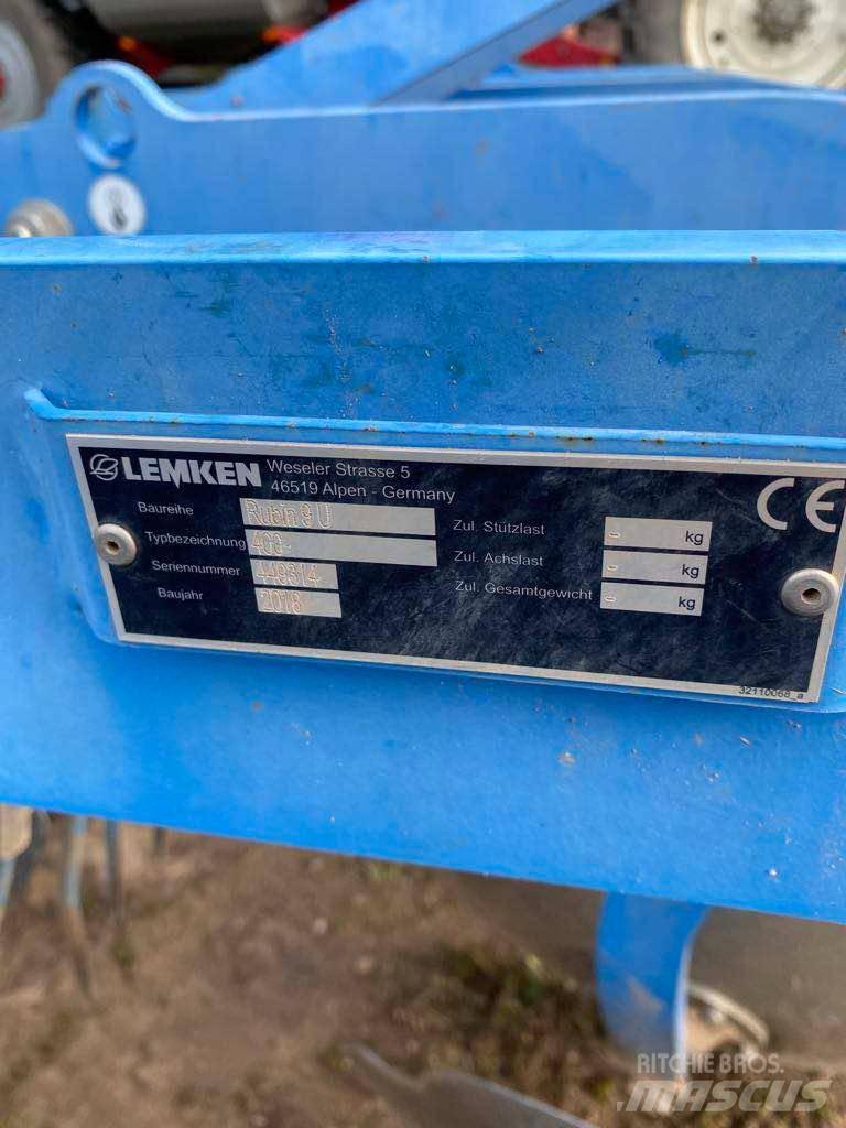 Lemken Rubin 9/400 U Elektriske harver / jordfræsere