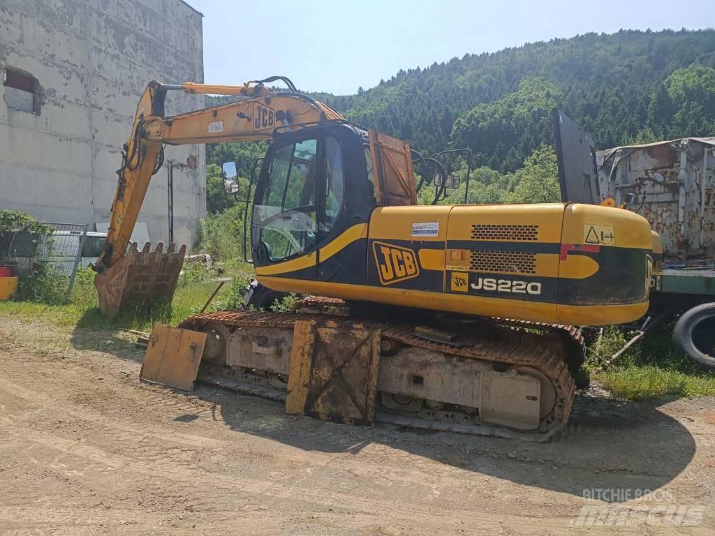 JCB JS 220 LS Gravemaskiner på larvebånd