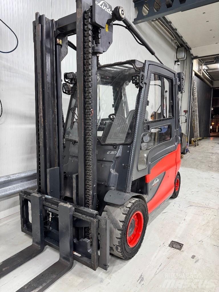 Linde E 50 El gaffeltrucks