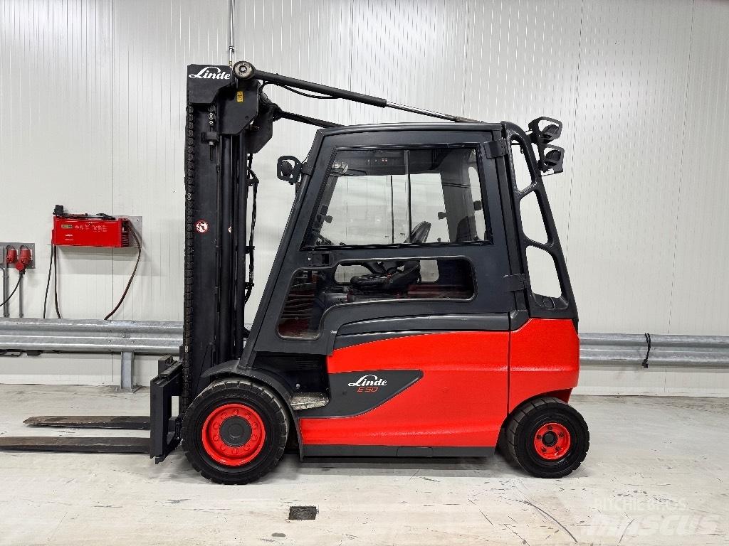 Linde E 50 El gaffeltrucks