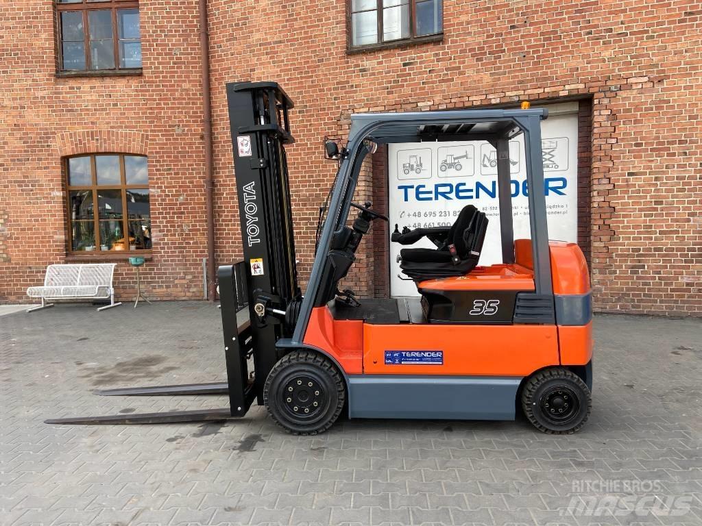 Toyota 7FBMF35 El gaffeltrucks
