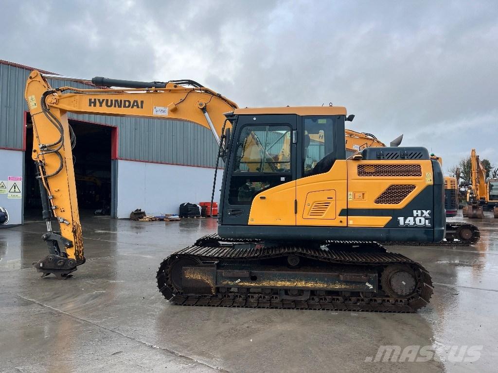 Hyundai HX140L Gravemaskiner på larvebånd
