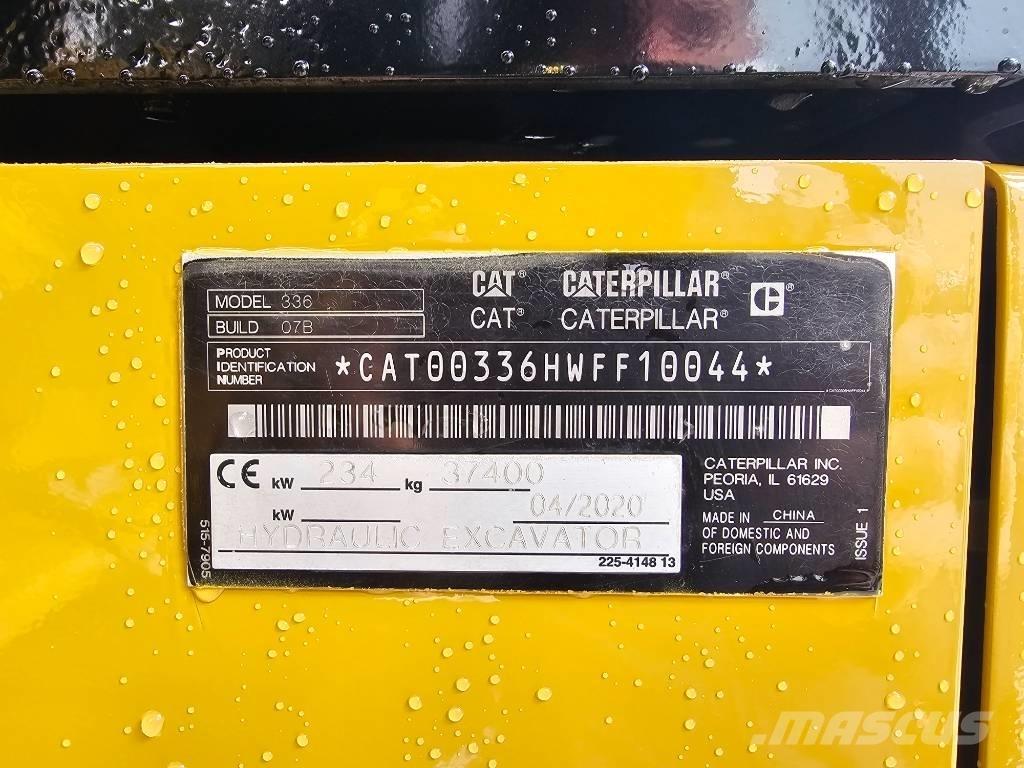 CAT 336 Next Gen Gravemaskiner på larvebånd