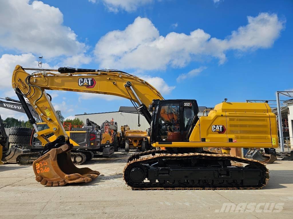 CAT 352 Gravemaskiner på larvebånd