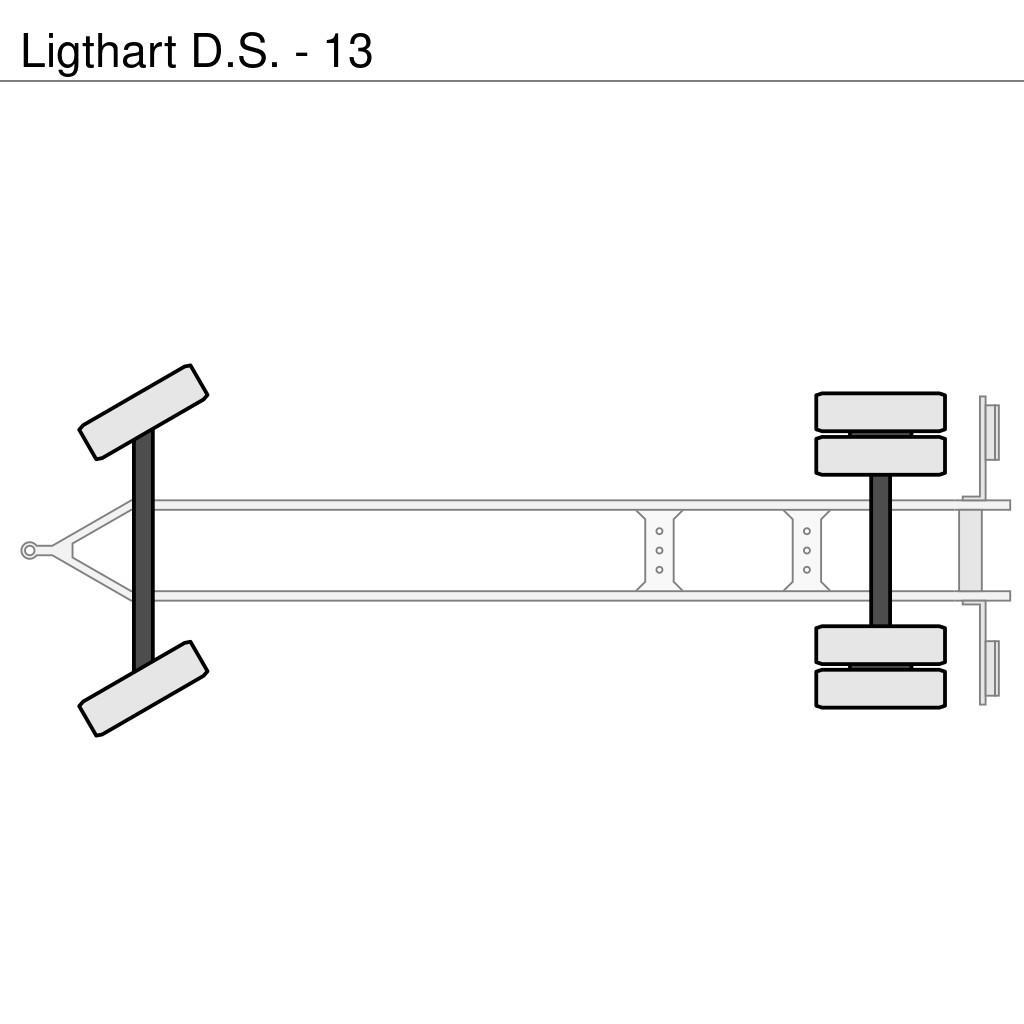  Ligthart D.S. - 13 Anhænger med lad/Flatbed