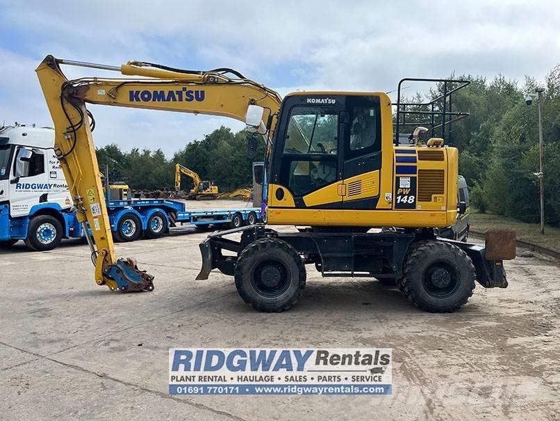 Komatsu PW 148-11 Gravemaskiner på hjul