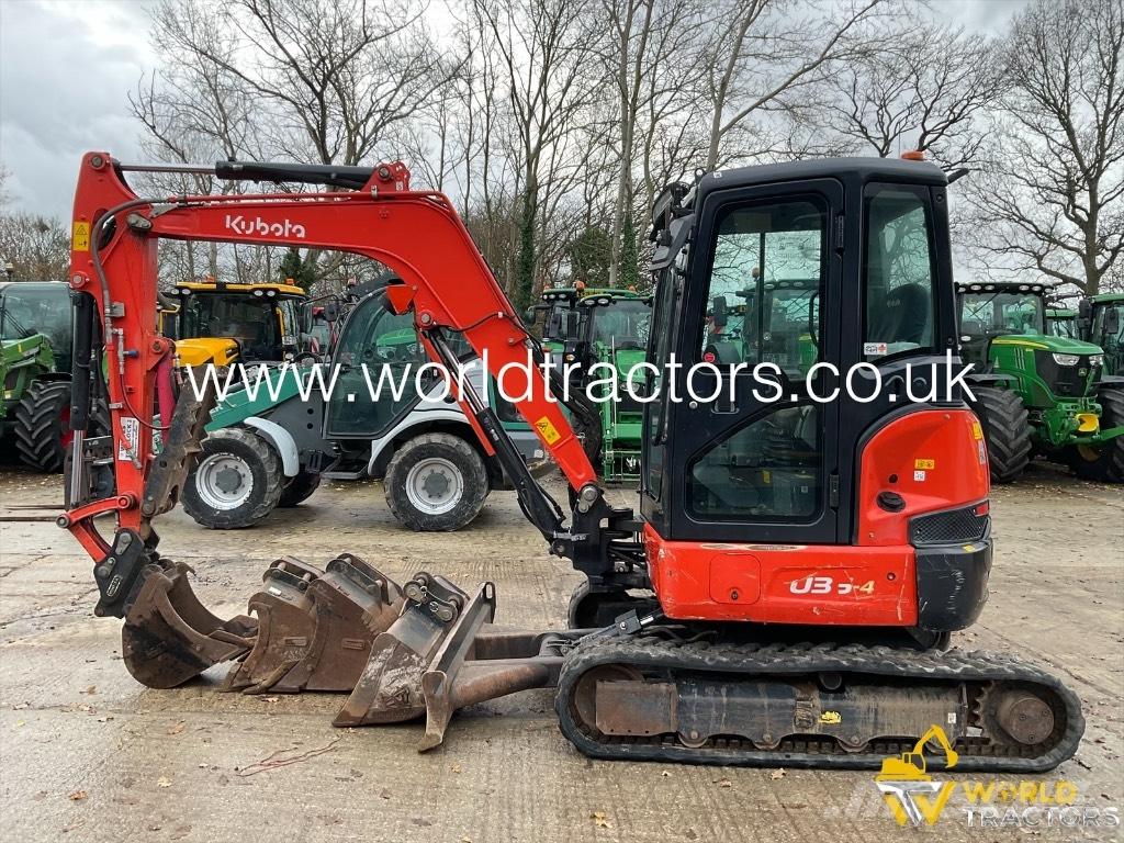 Kubota U 36-4 Minigravemaskiner