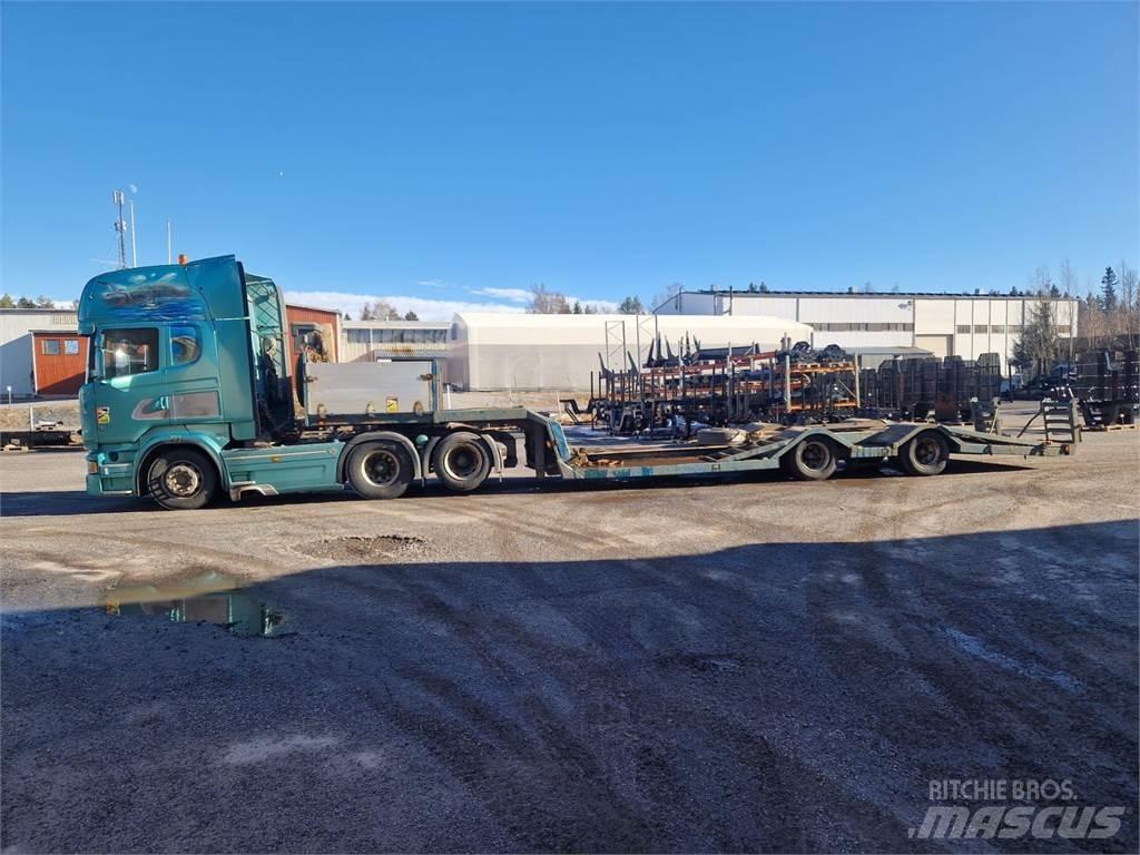 Scania R520 Skovmaskintransportlastbiler