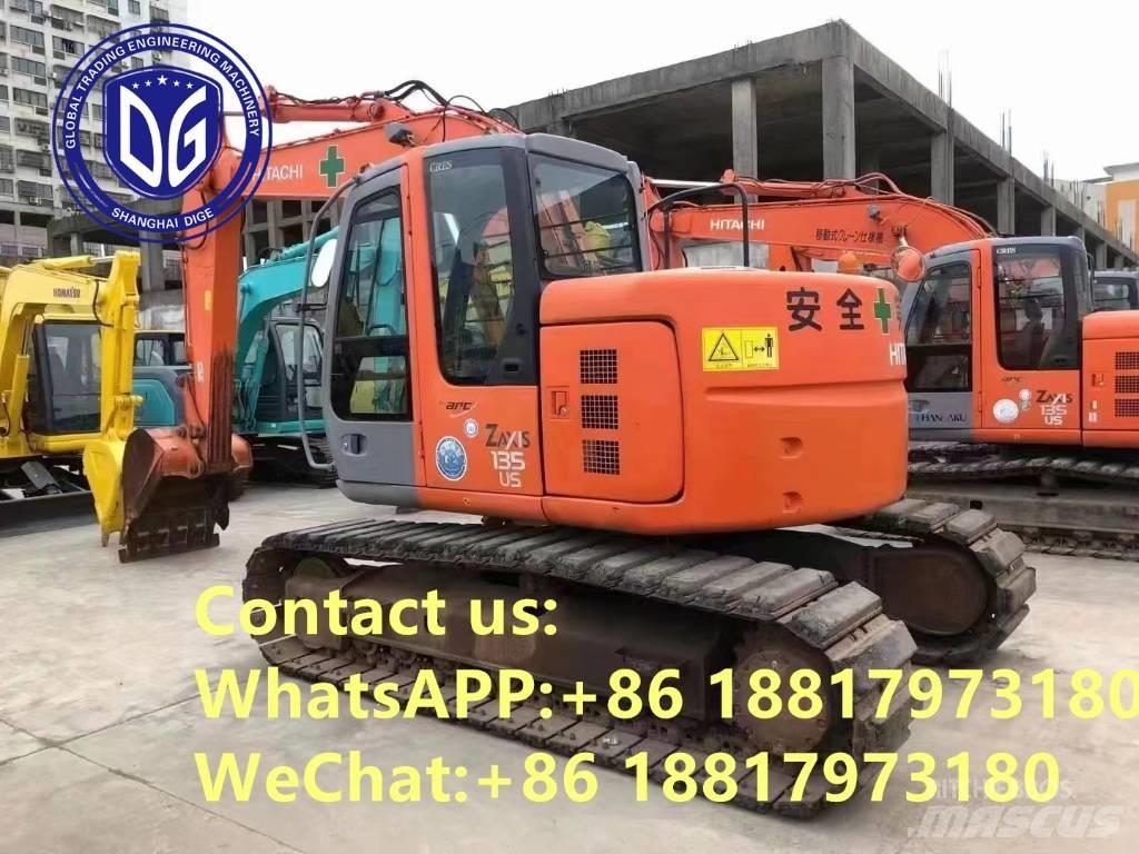 Hitachi ZX 135 US Gravemaskiner på larvebånd