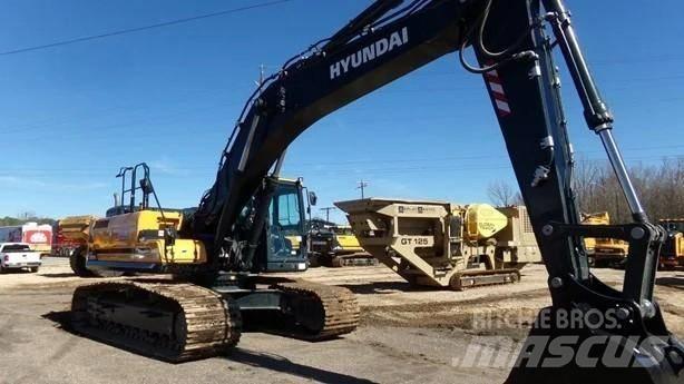 Hyundai 350 Gravemaskiner på larvebånd