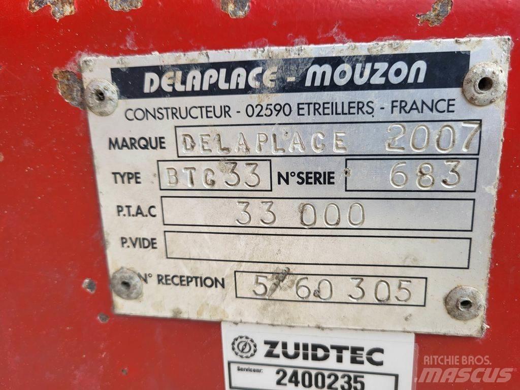 Delaplace 33 ton Tipvogne