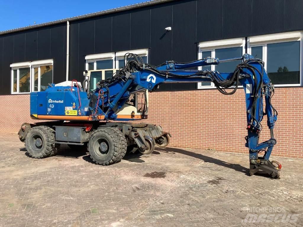 Atlas 160WSR Gravemaskiner på hjul